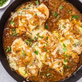 French Onion Chicken Skillet