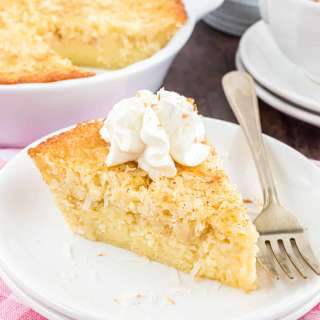 Impossible Coconut Pie