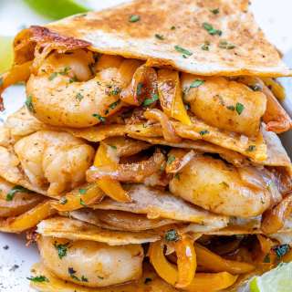 Easy, Healthy Shrimp Quesadilla Recipe