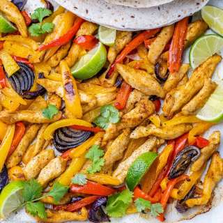 Sheet Pan Chicken Fajitas