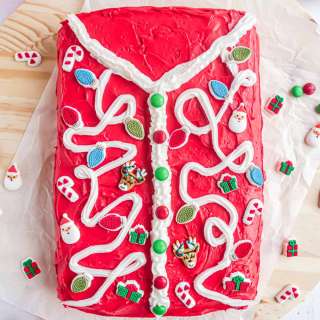 Ugly Sweater Cake