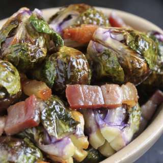 Roasted Brussels Sprouts (with Pancetta)