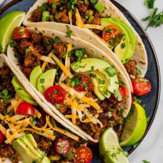 Chorizo Breakfast Tacos