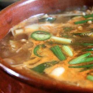 Doenjang Jjigae aka Korean Bean Paste Soup