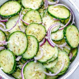Healthy Cucumber Onion Salad Recipe