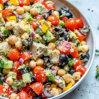 Mediterranean Chickpea Salad