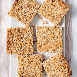 Raspberry Oatmeal Bars
