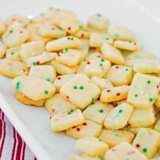 Christmas Shortbread Bites