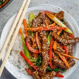 Mongolian Beef Stir Fry