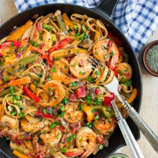 Cajun Shrimp Pasta