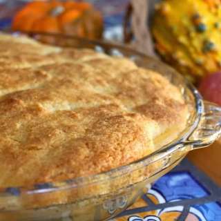 Eve's Pudding (a Traditional British Apple Dessert)