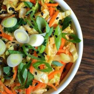 Sautéed Cabbage and Carrots