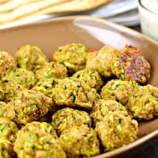 Greek Zucchini Meatballs