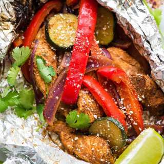 Grilled Chicken Fajitas