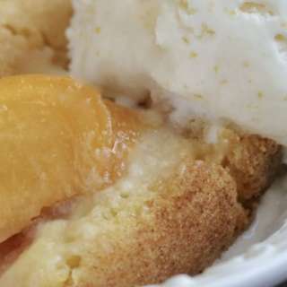 Easy Peach Cobbler (Using Fresh, Frozen or Canned Peaches)