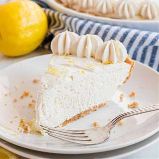 No Bake Lemon Cheesecake
