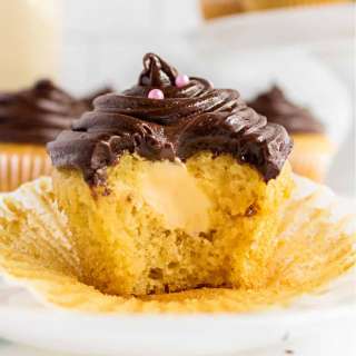 Boston Cream Cupcakes