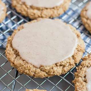 Iced Oatmeal Cookies Recipe