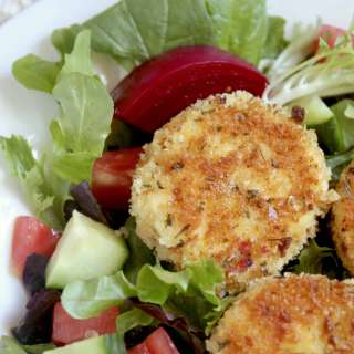 Beet Goat Cheese Salad with Balsamic Vinaigrette