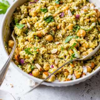 Quinoa Chickpea Salad