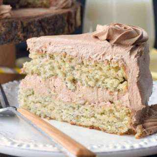 Banana Cake with Nutella Frosting