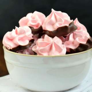Strawberry Meringues