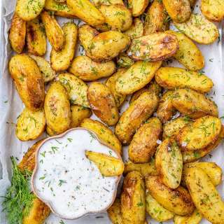 Baked Greek Fingerling Potato Recipe