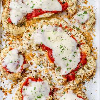 Baked Cauliflower Parmesan
