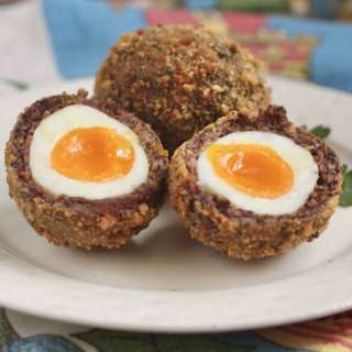 Black Pudding Scotch Eggs