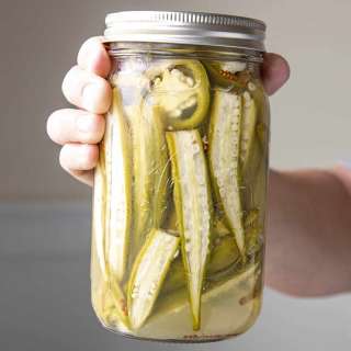 Quick Pickled Okra Recipe