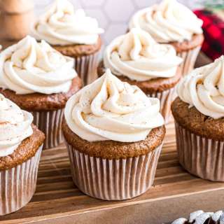 Gingerbread Cupcakes
