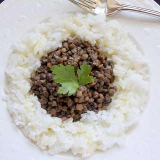Lentils and Rice (Italian-Style)