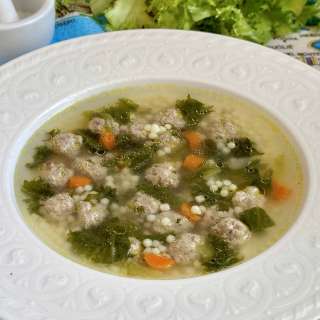 Italian Wedding Soup (Authentic Italian Meatball Soup Recipe)