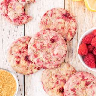 Raspberry Lemon Cookies