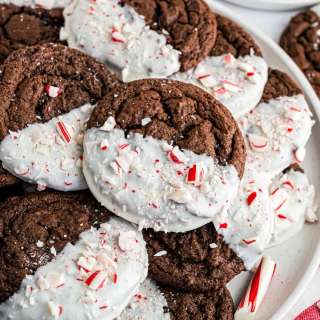 Chocolate Peppermint Cookies
