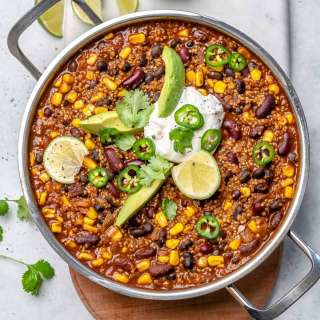 Easy Vegetarian Bean Chili