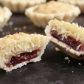 Scottish Coconut and Raspberry Jam Tarts (Coconut Tartlets)
