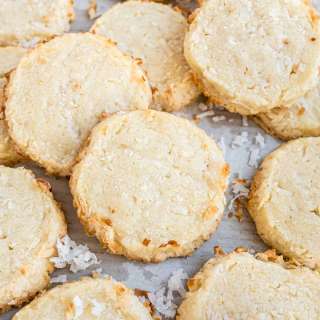 Coconut Shortbread Cookies Recipe