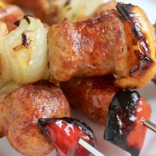 Italian Sausage Skewers