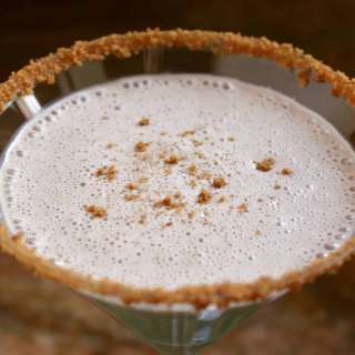 Eggnog Martini Recipe (Vanilla or Chocolate)