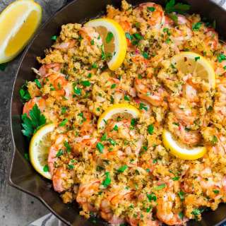 Baked Shrimp Scampi