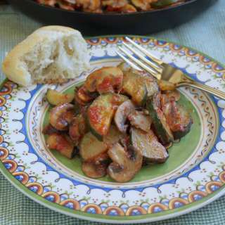 Italian Style Zucchini and Mushrooms