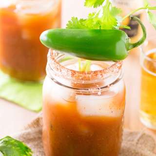 Spicy Mexican-Style Bloody Mary Mix Recipe
