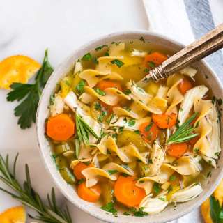 Crockpot Chicken Noodle Soup