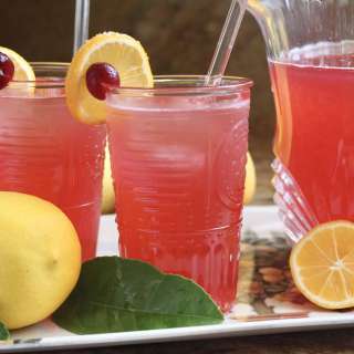Homemade Cranberry Lemonade