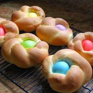 Individual Italian Easter Bread Rings...Easy Step by Step Directions