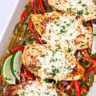 Fajita Baked Chicken Breast
