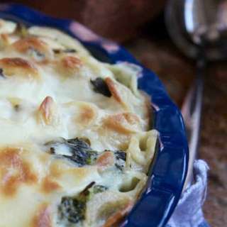 Rapini and Besciamella Orecchiette