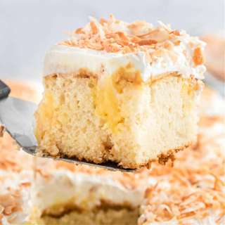 Coconut Pudding Cake