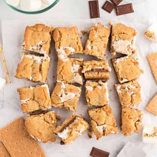 S'mores Cookie Bars